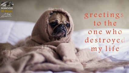 greetings to  the  one  who  destroyed  my life