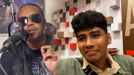 Gugur air mata jantan Angah Projector Band, nak peluk Harry Khalifah minta maaf