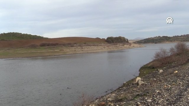 Çanakkale'nin içme suyu kaynağı Atikhisar Barajı'nda doluluk yüzde 49,79'a ulaştı