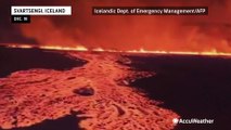 Aerial video showcases awe-inspiring might of Iceland volcano