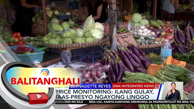 D.A. Price Monitoring: ilang gulay, nagtaas-presyo ngayong linggo | BT