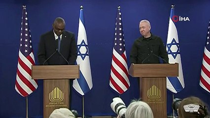 ABD Savunma Bakanı Austin İsrail'de