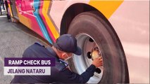 Dinas Perhubungan DKI Jakarta Lakukan Ramp Check Bus Jelang Nataru