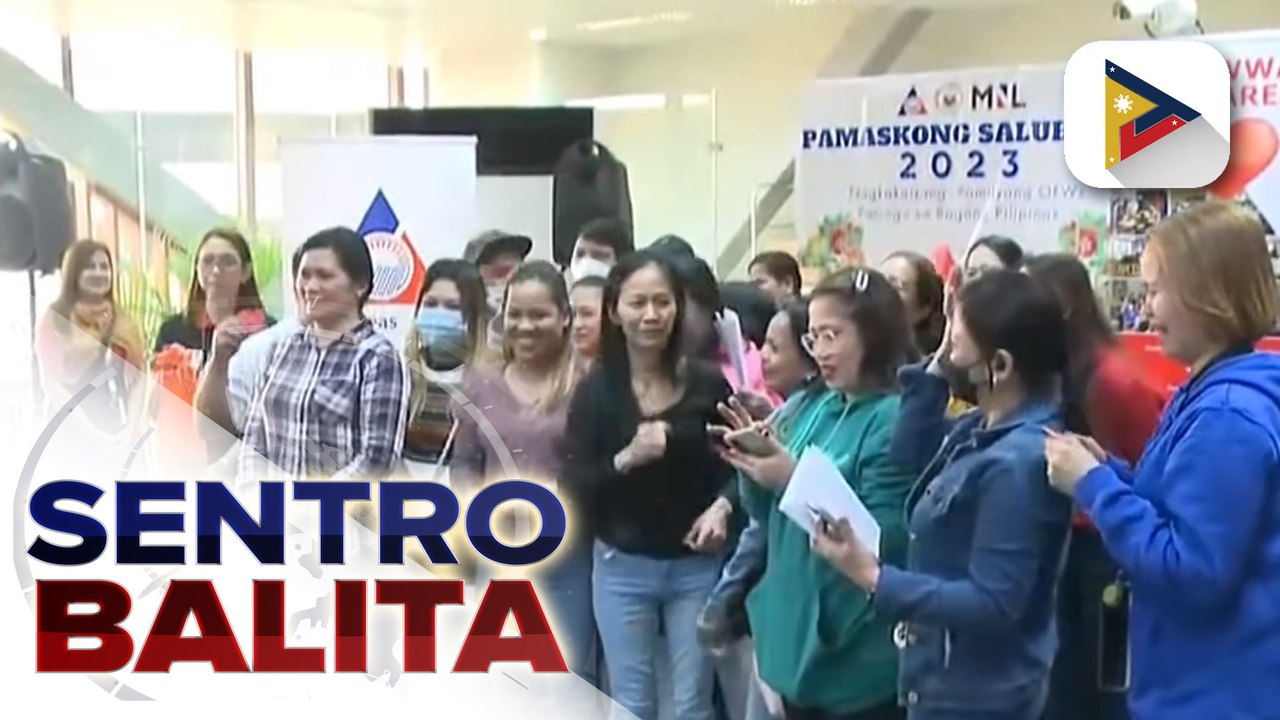 Distressed OFWs mula Middle East, nakauwi na sa bansa sa tulong ng 'Paskong Salubong 2023' program;