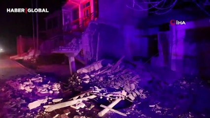 Çin'deki deprem anından tüyler ürperten görüntüler: Havaya böyle uçuştular!