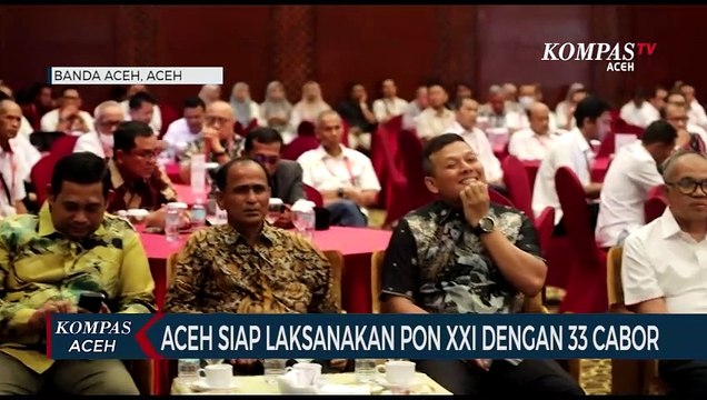 Aceh Siap Laksanakan PON XXI dengan 33 Cabor