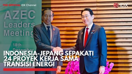 Indonesia-Jepang Sepakati 24 Proyek Kerja Sama Transisi Energi
