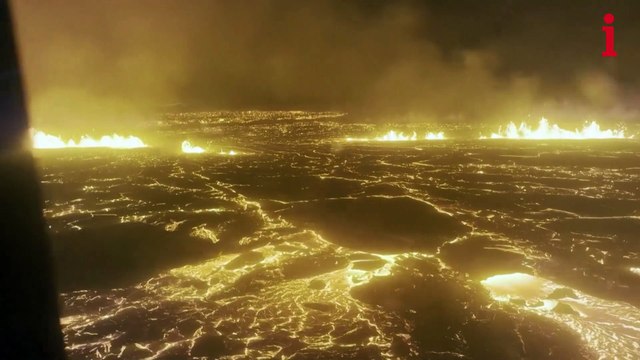 Iceland volcano erupts after weeks of quake activity