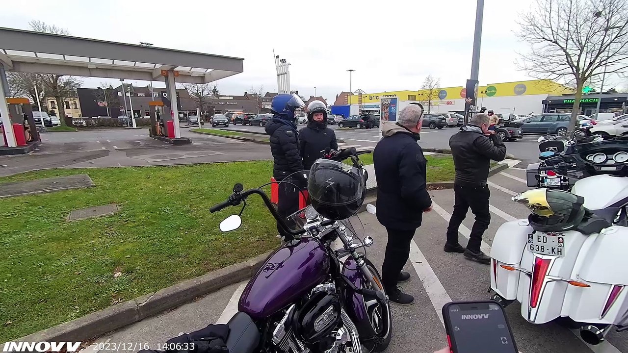 Ballade chez west Flandres harley