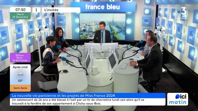 Regardez Miss France 2024 qui craque ce matin en plein direct sur France 3: Je suis désolée, c'est l'émotion et le manque de sommeil depuis samedi - VIDEO