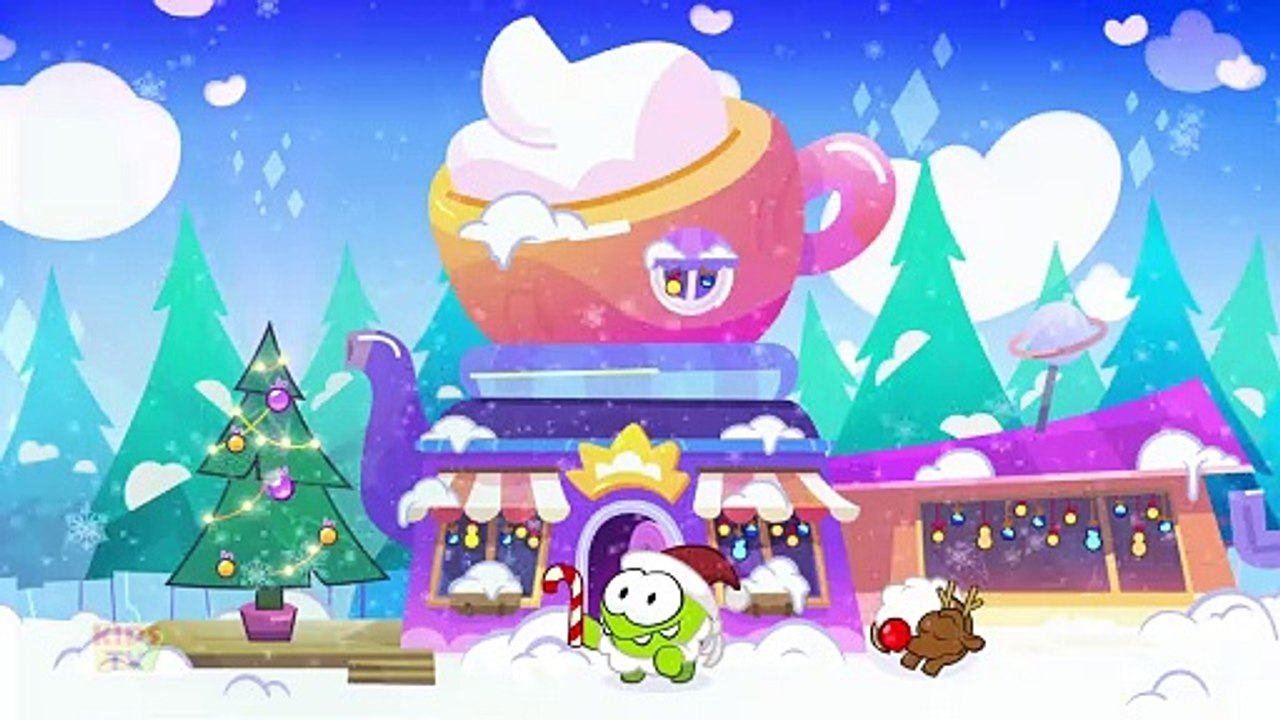 Om Nom's Merry Christmas + More Xmas Cartoons for Kids