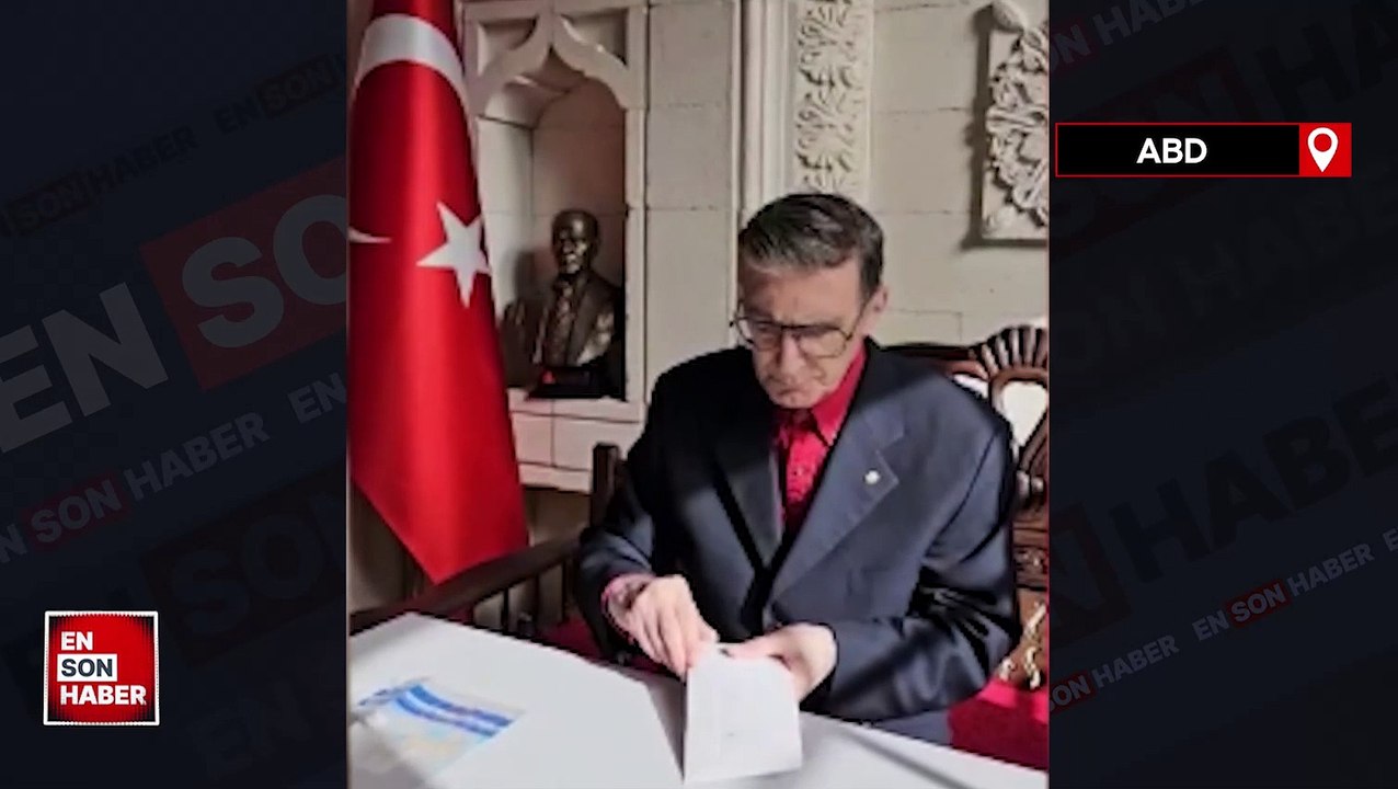 Cumhuriyet’in 100. yılı için yazılan mektup Aziz Sancar’a teslim edildi