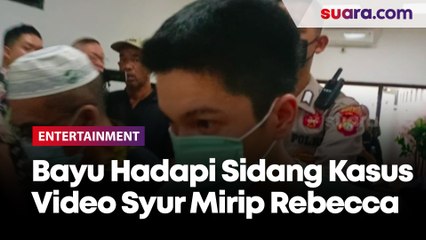 Bayu Firlen Tertunduk Lemas Usai Hadapi Sidang Tuntutan Kasus Video Syur Mirip Rebecca Klopper