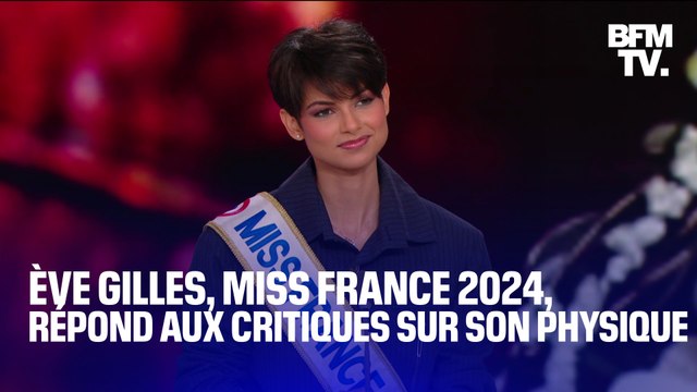 Les commentaires haineux sur mon physique, je ne les regarde pas , confie Ève Gilles, Miss France 2024