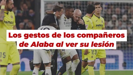 El gesto de Bellingham tras la lesión de Alaba
