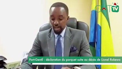 [#Reportage] Port-Gentil : déclaration du parquet suite au décès de Lionel Rokewa