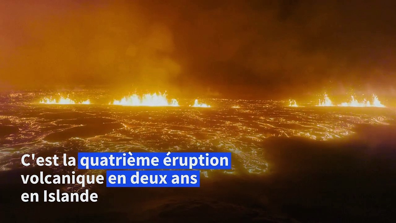 Nouvelle éruption volcanique en Islande