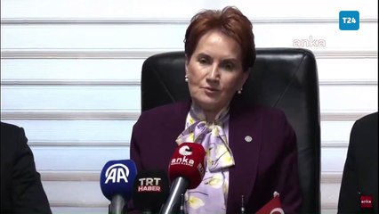 Akşener: Şu an itibariyle bir savaş ilanı olarak kabul ediyorum