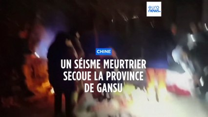 Chine : un séisme fait au moins 118 morts