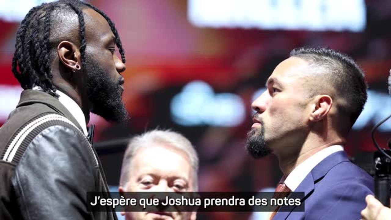 Boxe - Wilder : "Je vais mettre Joshua KO"