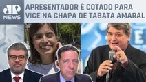 Datena vai se filiar ao PSB nesta terça (19); Trindade e Felippe Monteiro analisam