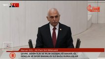 Mervan Gül, TBMM'de depremde ve Gazze'de ölenler için dua okudu