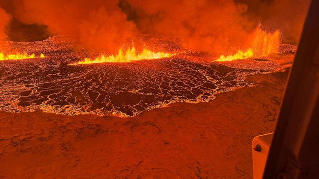 En Islande, nouvelle éruption volcanique près de Grindavik