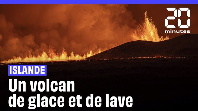 Islande : Les images impressionnantes d'un volcan entré en éruption au sud de Reykjavik