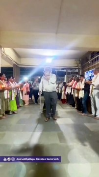 Sadguru Aniruddha Bapu arrives at Shree Harigurugram to deliver discourse _ 7-Dec-2023