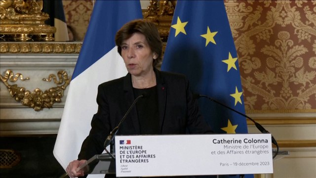Attaques des Houthis en mer Rouge : « Des mesures prises en coordination avec nos alliés », annonce Catherine Colonna