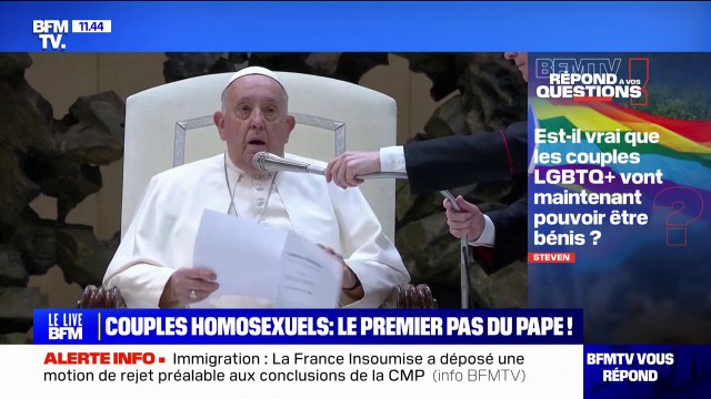 Est-il vrai que les couples LGBTQ+ vont maintenant pouvoir être bénis? BFMTV répond à vos questions