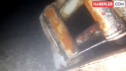 Zonguldak'ta batan geminin görüntüleri ortaya çıktı