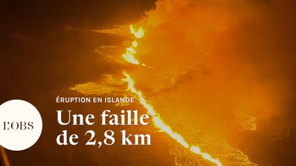 Islande : les images de la nouvelle éruption volcanique qui secoue l’île