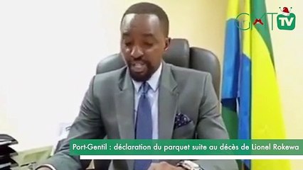 [#Reportage] Port-Gentil : déclaration du parquet suite au décès de Lionel Rokewa