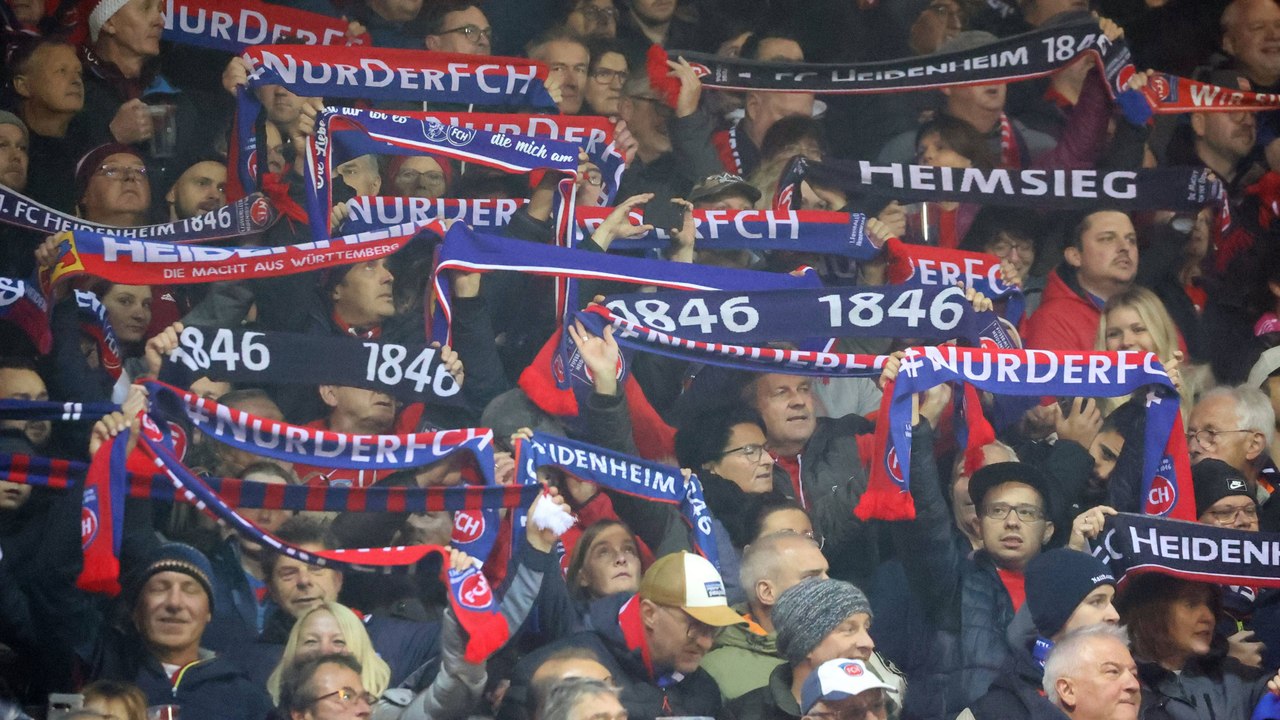 'Brauchen uns nicht zu verstecken': Schmidt adelt Heidenheim-Fans