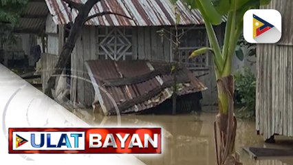 Tatlong bahay, nasira dahil sa landslide sa Agusan del Sur bunsod ng Bagyong #KabayanPH