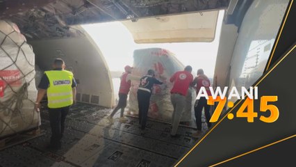 Penghantaran bantuan kemanusiaan ketiga Ops Ihsan tiba di Mesir