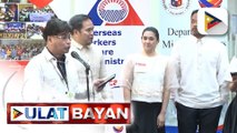 Distressed OFWs, binigyan ng regalo ng OWWA, DMW, DOH, TESDA