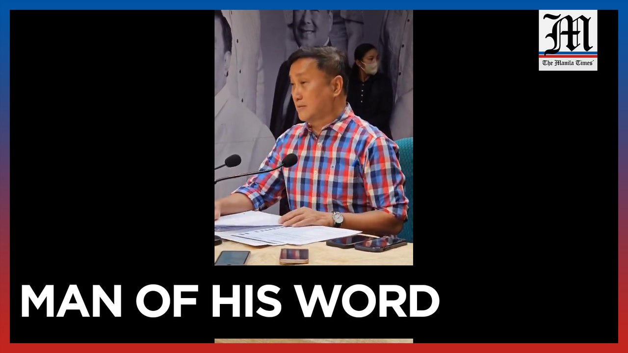 Tolentino steps down as Senate Blue Ribbon committee chairman, member of Commission on Appointments