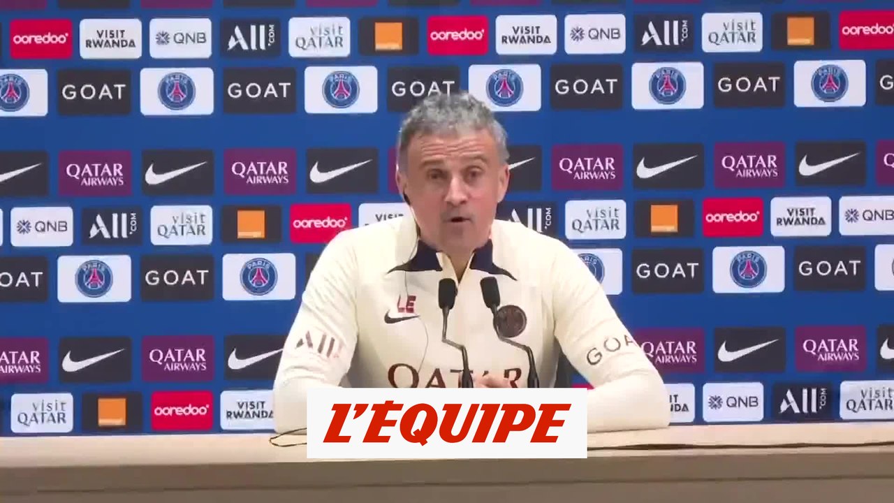 Enrique : « Avec Kylian, on n'est pas fiancés, mais presque » - Foot - L1 - PSG