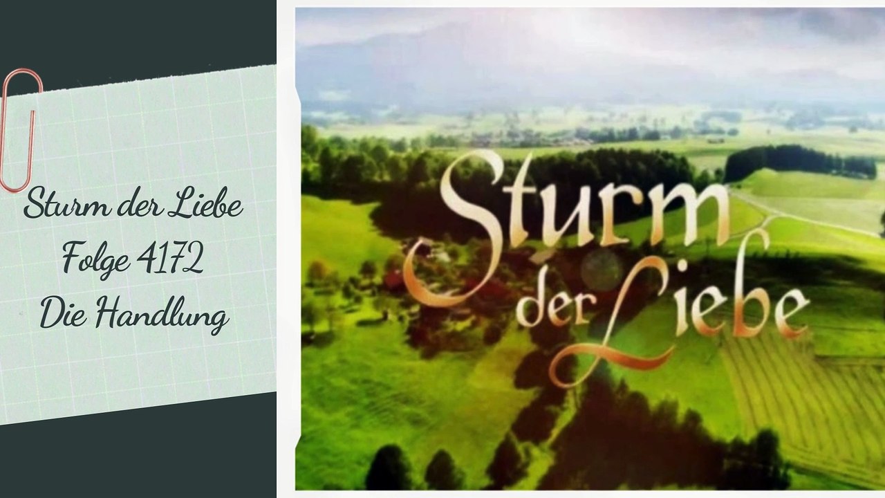 Sturm der Liebe Folge 4172 Schlagzeilen - Die Handlung