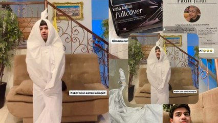 Lucu! Fadil Jaidi Tampil Kocak Saat Endorse Kain Kafan 😂 #Shorts