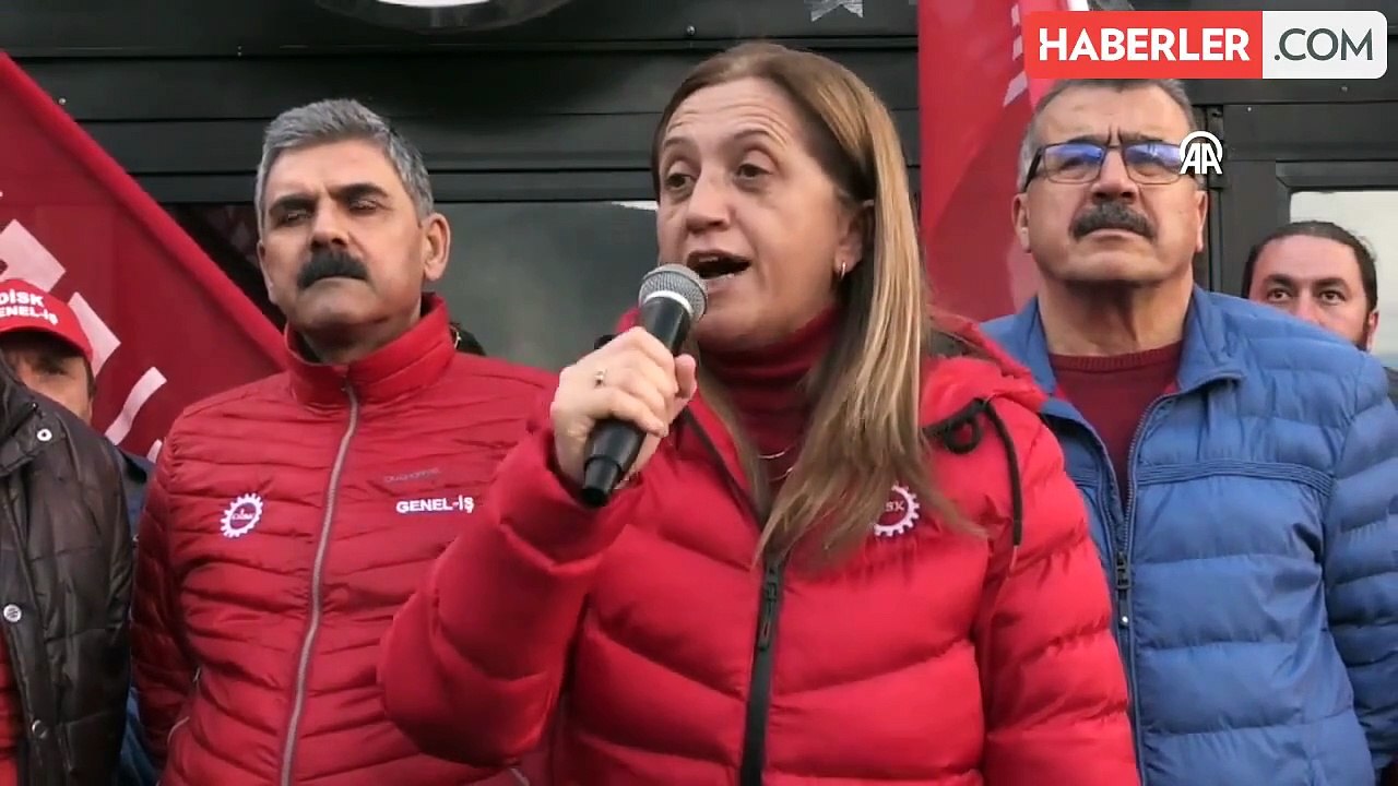 DİSK Genel Başkanı Arzu Çerkezoğlu: İnsanca yaşanacak asgari ücret istiyoruz