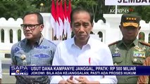 PPATK Temukan Transaksi Janggal Dana Kampanye Rp500 M, Begini Kata Jokowi