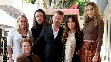 Macaulay Culkin Wipes Away Tears as He Reunites with Home Alone Mom Catherine OHara at Walk