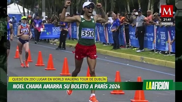 Noel Chama consigue marca olímpica para París 2024