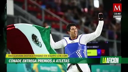 Conade entregó estímulos económicos a medallistas mundiales