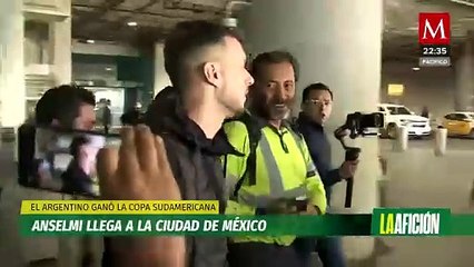 Martín Anselmi arribó a la CdMx para convertirse en el nuevo entrenador de Cruz Azul