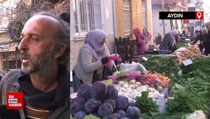 Aydın'da kurulan salı pazarı yöreye can katıyor