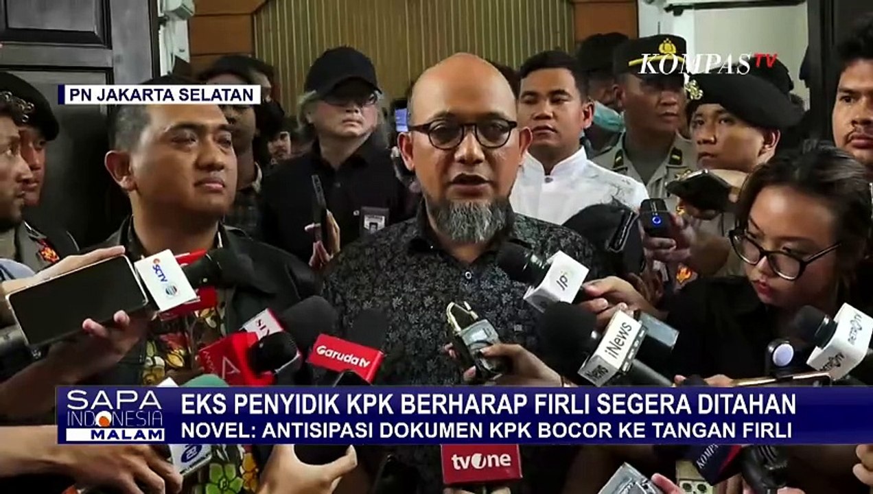 Ini Alasan Eks Penyidik KPK Novel Baswedan Minta Firli Bahuri Segera Ditahan